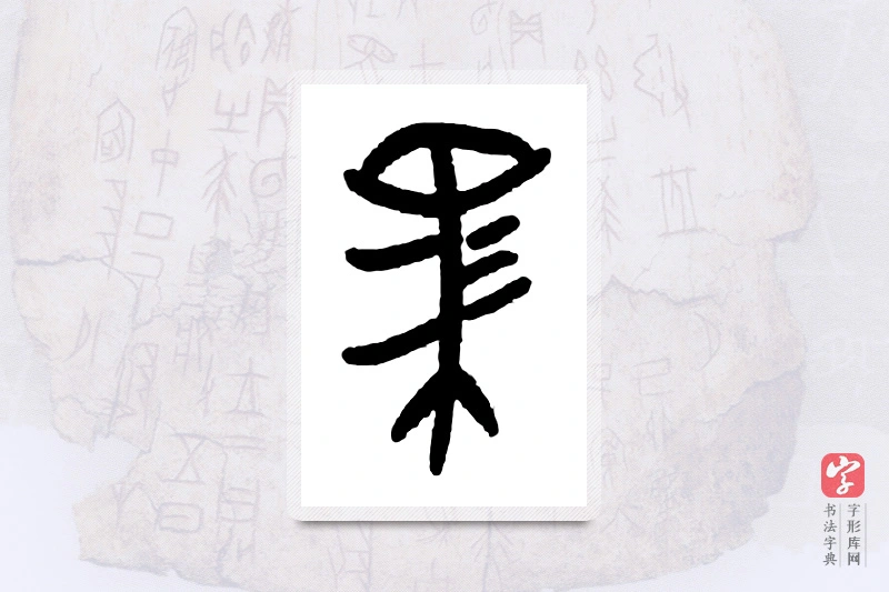 大篆「马」甲骨文字典