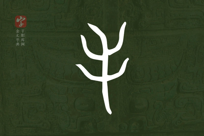 金文“毛”字