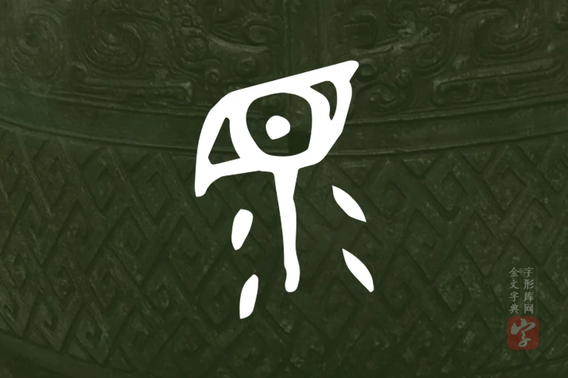 金文“眔”字