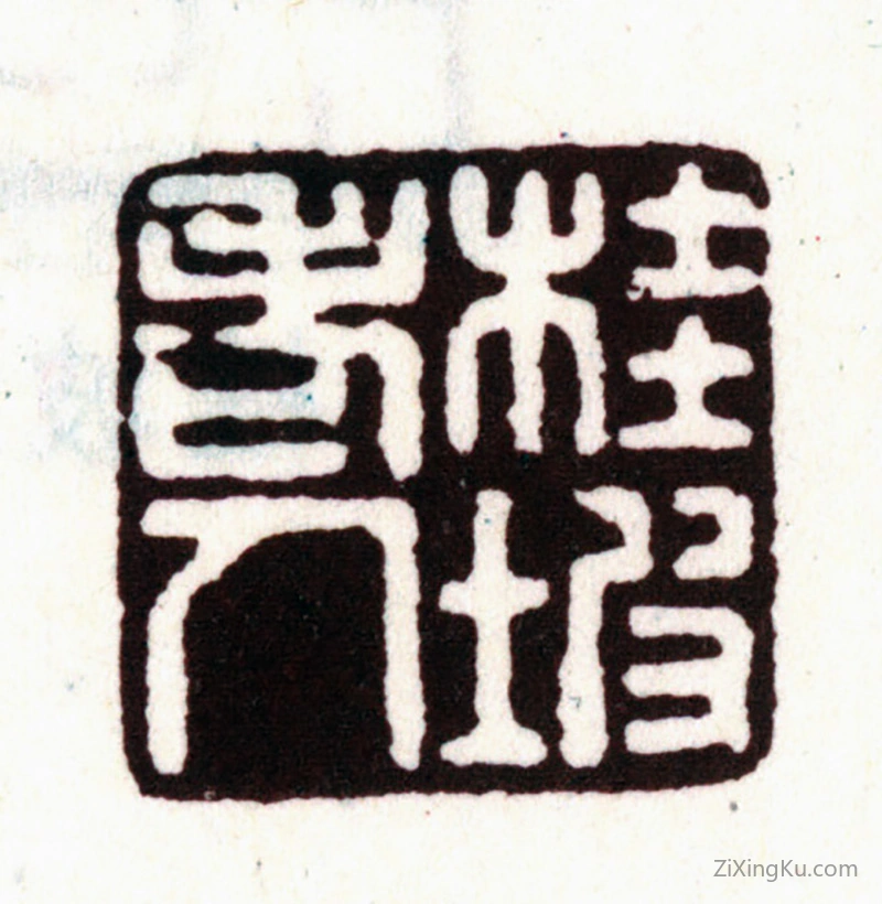 篆刻作品：安国印章·桂坡老人