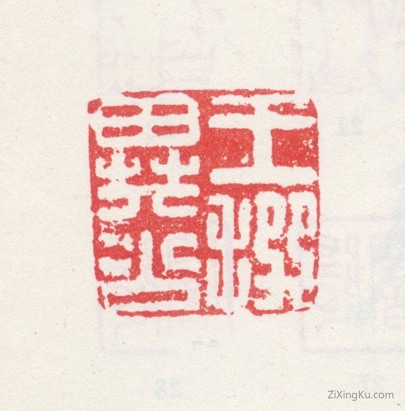 篆刻作品：王撰印章·王撰异公