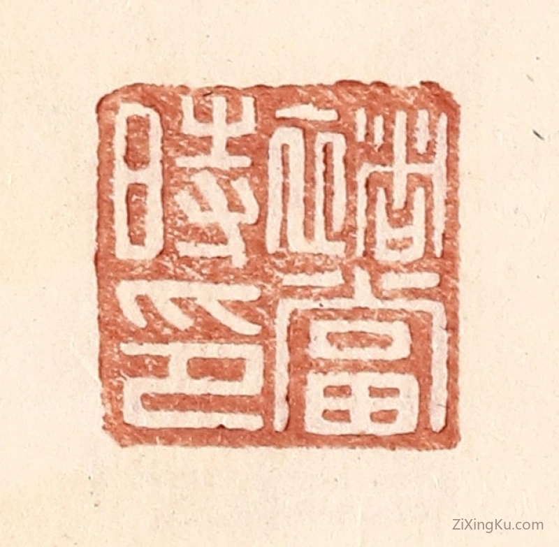 篆刻作品：篆刻印章·褚当时印