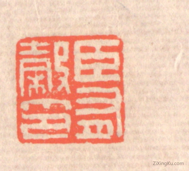 篆刻作品：篆刻印章·臣有榖印