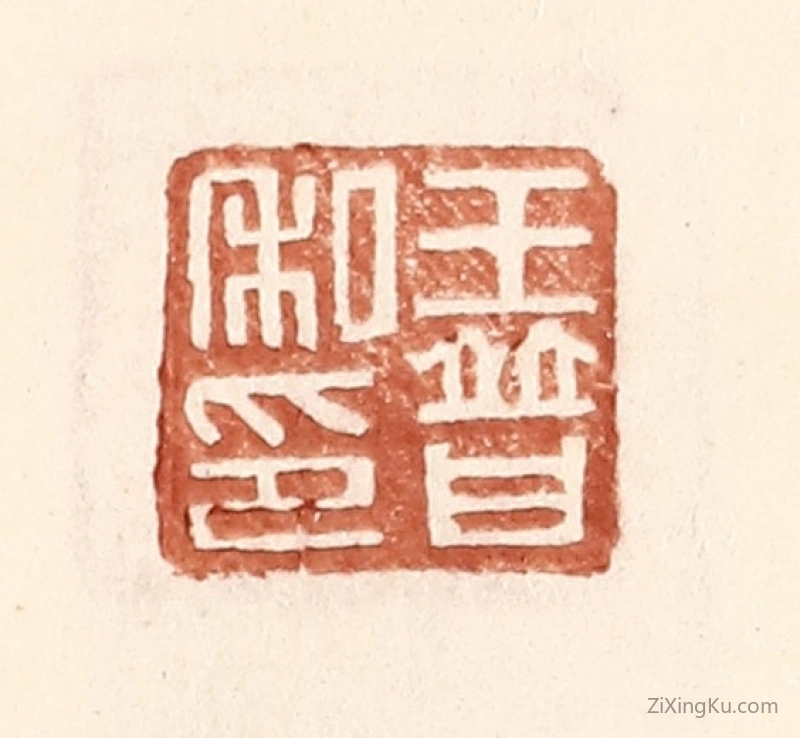 篆刻作品：篆刻印章·王普私印